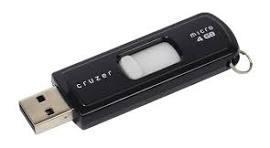 Image of a USB stick (flash drive)